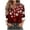 Red Fall Fashion Must Haves, variant on Winter Saving Talove Long Sleeve Shirts for Women Funny Graphic Sweatshirt Women Fall Clothes Cute Tops Womens Tops Long Sleeve Workout Christmas Shirts