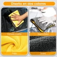 thumbnail image 3 of Toallas de Limpieza de Microfibra, 6 Piezas Trapos de Limpieza Profesional Grueso para Auto, Paño de Limpieza Microfibra Super Suaves y Absorbentes para Coche, Cocina, 3 of 4
