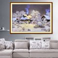 thumbnail image 3 of 5D DIY Diamantes Pintura Creative Snowhouse Paisaje Imagen Crystal Home Decor Hugtrwg Para estrenar, 3 of 9