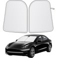 thumbnail image 1 of duomi-Tesla Windshield Sun Shade | Foldable Front Windshield Shade for Sun, Heat and UV Rays | Car Front Window Sunshade | Sun Protection Shade Fit for Tesla Model-3 &Y 2016-2025, 1 of 4