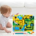 thumbnail image 3 of Laberinto puzzle Educación Rompecabezas Juguetes Laberinto Aprendizaje Juegos de Tablero de Laberinto Salvador Tablero de equilibrio laberinto, 3 of 8