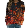 thumbnail image 1 of Birdeem Chandails en Molleton pour Femmes Chandail à Capuchon Pullover Femmes Décontracté Imprimé Manches Longues Col Rond Chandail Chandail à Capuchon, 1 of 5