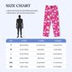 thumbnail image 4 of Fotbe Vintage Flowers Pantalones de Pijama para Hombre, Pantalones de Dormir, Pantalones de Casa con Cintura Ajustable y Bolsillos-X-Large, 4 of 6
