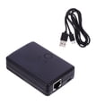 thumbnail image 3 of MasteelfCA Network Swich 2 Ports Internet Splitter Hub Network Switch Portable Travel Hub, 3 of 8