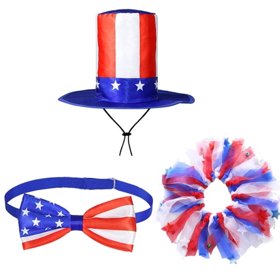 Independence Day Geese Outfit Clothes for Geese Lawn Clothing Porch Garden