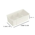 thumbnail image 3 of ICQOVD Expandable Drawer Organizer Retractable Storage Box Cutlery Partition Closet Organizer Versatile Space Saving Solution for Kitchen Home Drawers ABS Plastic Modern Stylish Design, 3 of 4