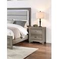 thumbnail image 4 of Cterwk Modern 2 Drawers Nightstand Wooden Bedside Table for Bedroom, Living Room, 4 of 10