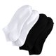 thumbnail image 4 of Calcetines tobilleros atléticos para correr Calcetines deportivos de corte bajo para hombres y mujeres (6 pares) 3 PCS Negro + 3 PCS Blanco ShuxiuWang 9024715156419, 4 of 4
