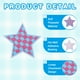 thumbnail image 3 of Uxcell 18 Pcs Parches Bordados en Forma de Estrella a Cuadros para Planchar, Aplicaciones para Coser en Chaquetas, Colección de Ropa, Vestidos, Sombreros, Jeans, Accesorios de DIY, Azul/Rosa, 3 of 6