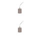 thumbnail image 2 of Billuyoard E27 E14 Tornillo de cerámica Base Bombilla Lámpara Portalámparas Adaptador Colgante Colgante No.12 2piezas, 2 of 6