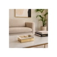 thumbnail image 3 of Acrylic Decorative Boxes for Home Decor with Lid -  Elegant Jewelry Box and Home Organizer for Keepsakes - Perfect Home Decor Storage Box for Living Room, Bedroom, or Office Decor - 2" White & Gold, 3 of 12