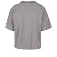 thumbnail image 3 of Women's '47  Gray New York Knicks Pivot Drop Needle Cropped T-Shirt, 3 of 3
