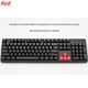 thumbnail image 3 of 4 unids/set teclado mecánico teclas pbt altura opaca oem perfil psp dirección flechas teclas suplementarias teclas para teclado, 3 of 5