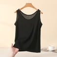thumbnail image 2 of Posijego Women's Pajama Tank Tops Sleeveless Shirts Solid Color Summer Casual Tank Tops Sleep Tops for Women, 2 of 6