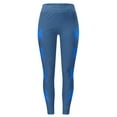 thumbnail image 3 of WILLBEST Leggings de Entrenamiento Informales con Estampado de Cintas Y Bloques de Color para Mujer, Suaves Y Elásticos, de Cintura Alta, para Yoga, Correr, Gimnasio Y Fitness Extra Grande, 3 of 3