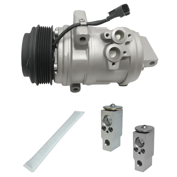 Remanufactured RYC Automotive Air Conditioning Compressor and Clutch Kit KT DF99-02 (Fits Mazda CX-9 3.7L 2007, 2008, 2009, 2010, 2011, 2012, 2013, 2014, 2015. For Vehicles WITH Rear AC.)
