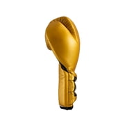 Cleto Reyes Training Gloves with Laces for Men and Women (12oz., Solid Gold)