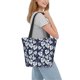 thumbnail image 2 of Fotbe White Leaves Bolsa de Playa con Estampado, Bolsa de Hombro, Bolsa de Mano Espaciosa, Bolsa de Viaje Ligera, Bolsa de Compras Versátil, 2 of 6