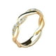 thumbnail image 4 of Juego de anillos de boda de compromiso elegante con diamantes de circonio nupcial de 2 piezas Wmkox8yii  fajkfhkj1765, 4 of 9