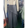 thumbnail image 4 of Women's high-waisted loose-fitting business casual work pants, long straight-leg suit pants, formal trousers, 4 of 8
