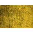 thumbnail image 1 of Ahgly Company Machine Washable Indoor Rectangle Oriental Yellow Industrial Area Rugs, 7' x 9', 1 of 4