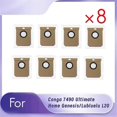 thumbnail image 1 of Suitable for 8 Pcs Dust Bags for Conga 7490 Ultimate Home Genesis/Lubluelu L20 Sweeper Accessories Built to Lastsi xi, 1 of 5