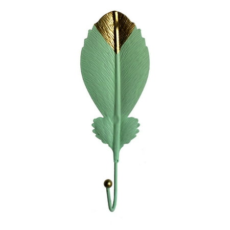 

CALIDAKA Home Decoration Clothes Door Wall Leaf Shaped Kitchen Hanging Hook Wardrobe Mini