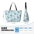 thumbnail image 4 of Fotbe Cute Panda Bear Bolsa de Viaje para Playa - Resistente al Agua, Bolsa Tote de Gran Capacidad y Ligera con 7 Bolsillos para Mujeres y Hombres, 4 of 7