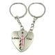 thumbnail image 1 of unbranded Llavero Plateado De Aleación De Zinc Para Con I Love You Regalo Especial, 1 of 2