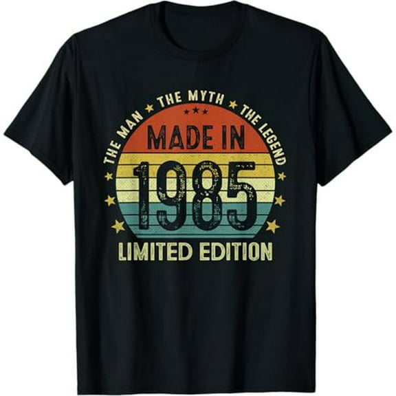 Man Myth Legend 1985 40 Year Old Vintage 40th Birthday Gifts T-Shirt