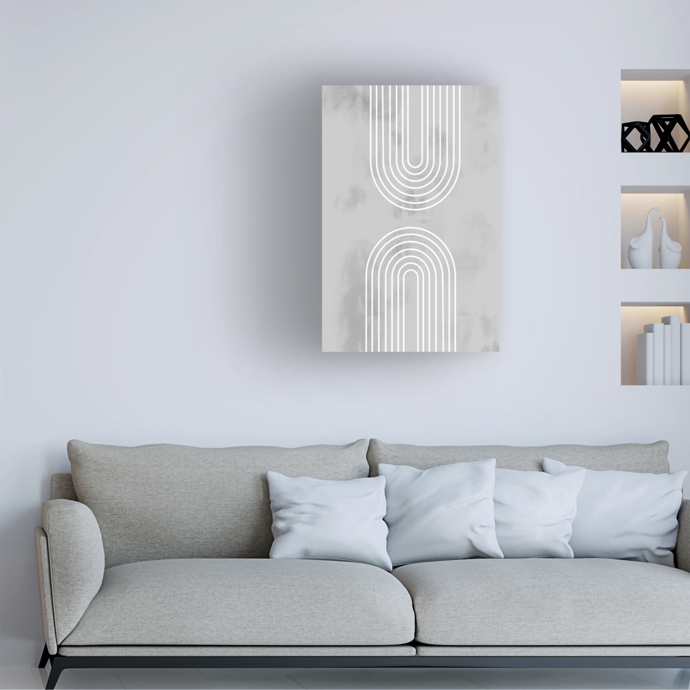 Pictufy Studio II 'Archs In Ice' Canvas Art - 12 x 19 Inches