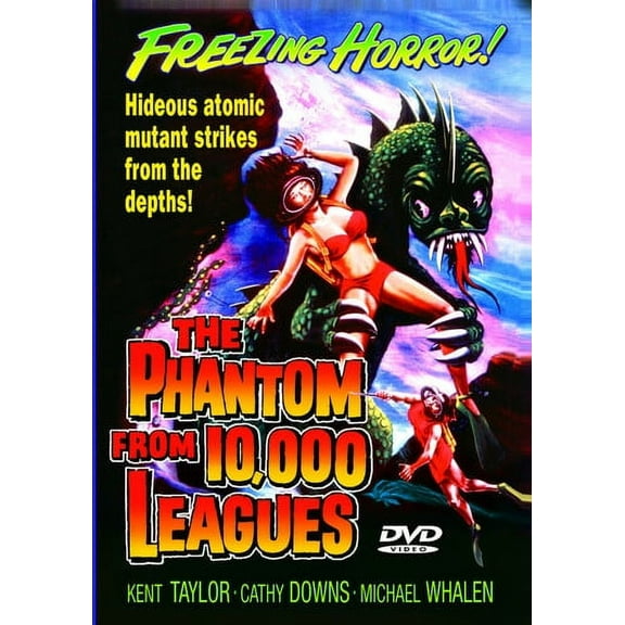 Phantom From 10,000 Leagues (DVD), Alpha Video, Horror