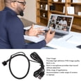 thumbnail image 4 of Center Webcam, 2MP USB Center Screen Webcam Plug and Play FHD Adjustable  for Laptop for Recording, 4 of 7
