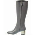thumbnail image 2 of Michael Kors Ali Runway Leather Knee-High Boot, 36, Grey, 2 of 5