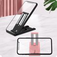 thumbnail image 3 of justharion Support de Téléphone Pliable Support de Bureau Multi Angle ABS Tablette Flexible Support Universel Mini Support Résistant aux Chocs Ordinateur Portable Vert Clair, 3 of 9