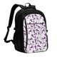 thumbnail image 1 of Easygdp Violets Flowers Mochila para Laptop de Viaje con Puerto USB, Mochila para Laptop con Puerto de Carga USB para Mujeres y Hombres, 1 of 7