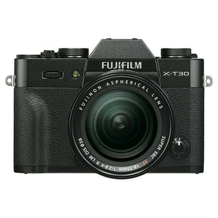 Fujifilm X-T30 Wi-Fi Digital Camera + 18-55mm XF Lens (Black)