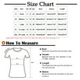 thumbnail image 2 of JINMGG Fall Winter Long Tops for Women, Womens Plus Size Fashion Women T-Shirt Mid-length 3/4 Sleeves Blouse Round Neck Casual Tops, 2 of 2