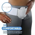 thumbnail image 3 of Cinturón de hernia LIUYMXG soporte inguinal ajustable, 3 of 5