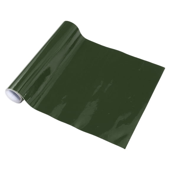 Unique Bargains Bright Army Green Protective Car Wrap Film 20x152cm / 0.65ft x 5ft Exterior Interior Vinyl Wrap Cover 5.5mil 1 Pc Universal