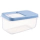 thumbnail image 1 of Toystoory Caja de almacenamiento de contenedor dispensador de cereales de alimentos secos de arroz sellado de plástico de 10kg Organizadores de utensilios de cocina Azul, 1 of 6