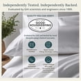 thumbnail image 2 of California Design Den Twin Bed Sheets Set - 100% Organic Cotton Sheets, Soft and Crisp Percale, Deep Pockets, 3 Piece Bed Sheet Set - True Ivory, 2 of 8