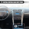 thumbnail image 2 of Central Control Gear Shift Panel Cup Holder Cover for Honda Ridgeline 20-23 Carbon Fiber Pattern Black, 2 of 7