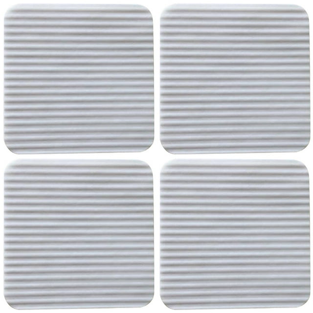 4 Pcs Autocollant Tapis Tapis Adhésif Antidérapant Tapis Ménager