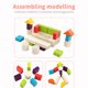 thumbnail image 2 of De Bloques De Construcción Coloridos De Madera Natural, Juguetes Educativos Montessori, Juego De Construcción Estable, Juguetes Para Niños Pequeños, Niños Y Niñas 30 Uds. Scienceny FN002396-00, 2 of 6