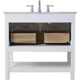 thumbnail image 6 of 36 in. single bathroom vanity set in White, 6 of 14