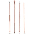 thumbnail image 1 of Agujas para el acné, 4PCS / Set Herramienta de kit de agujas para eliminar espinillas y espinillas de acero inoxidable WD.WDQZL Hogar, 1 of 9