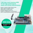 thumbnail image 5 of 2X para Zero 3 4GB RAM Computadora de Placa ÚNica Allwinner H618 Chip Wifi LPDDR4 Gigabit Zero 3 4GB Placa de Desarrollo, 5 of 5