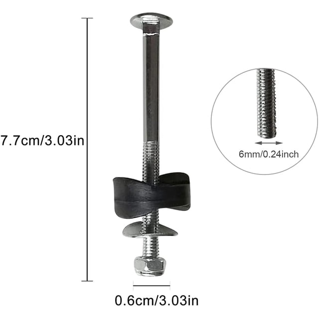 Paquete de 12 espaciadores de acero galvanizado para trampolín - Tornillos de cabeza cuadrada LingWen 8390615552257