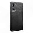 thumbnail image 3 of Genuine Leather Protective Case for Galaxy S21 5G Phone Cover, 3 of 4